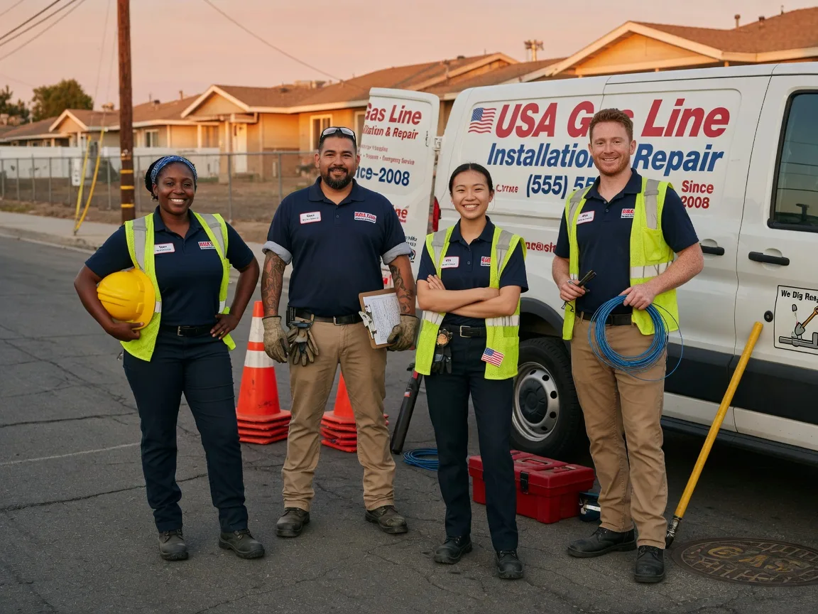 Gas Line Installation company in Blunt, SD